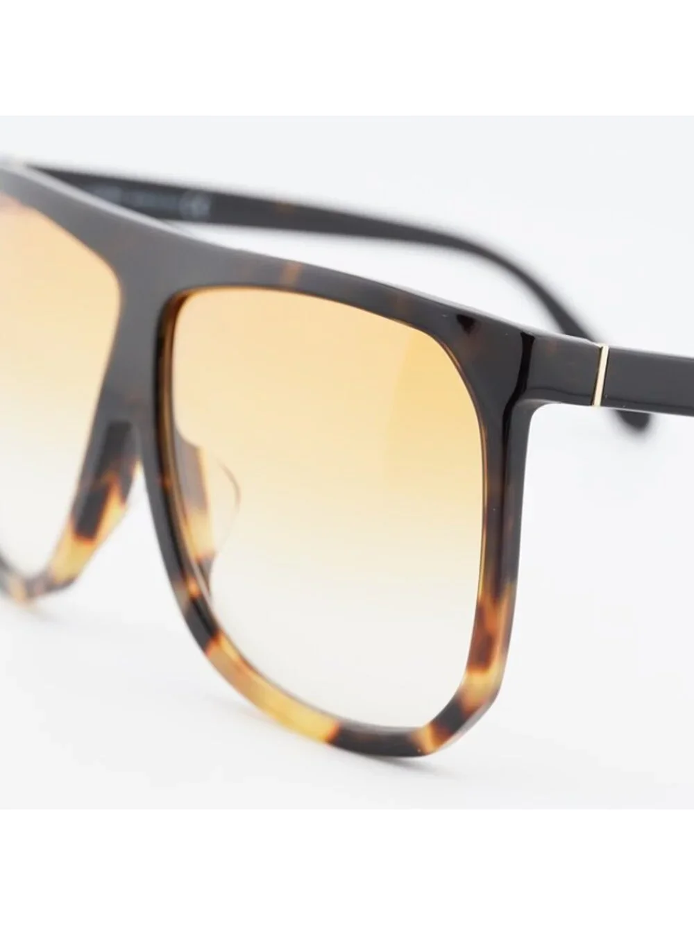 Loewe LW40001F 56E Sunglasses Havana Square Frame, Brown Lenses